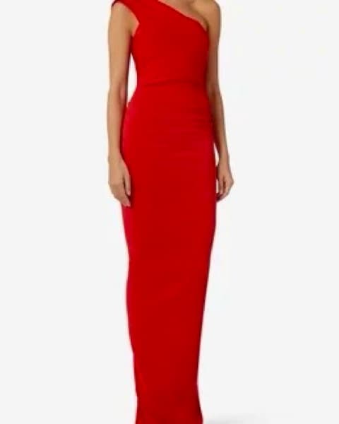Nicole Bakti red dress - Image 4