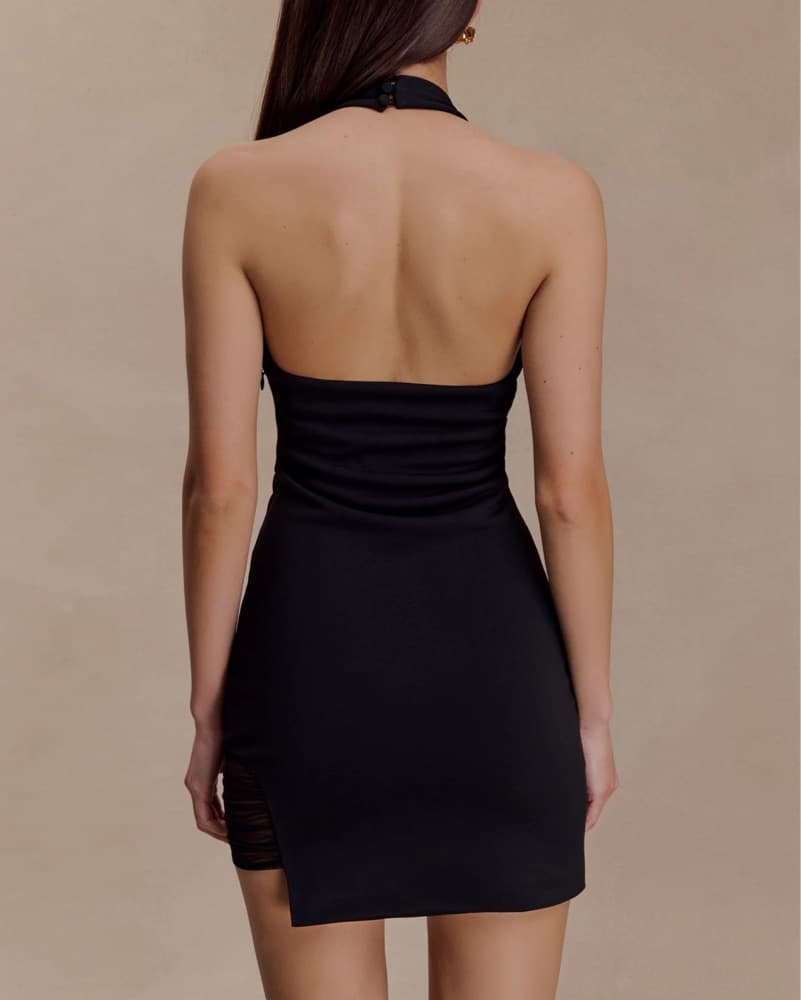 LBD Meshki Halter With Cutout - Image 4