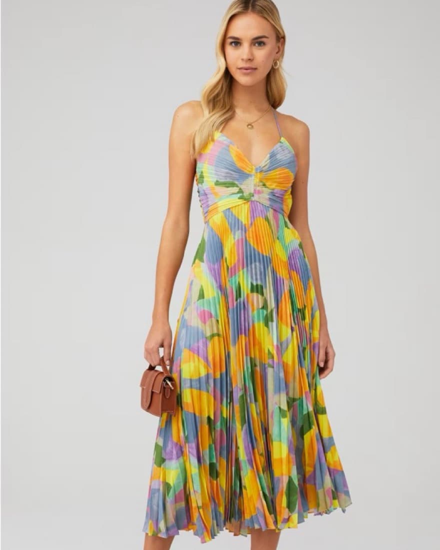 ASTR Blythe Midi Dress - Image 1