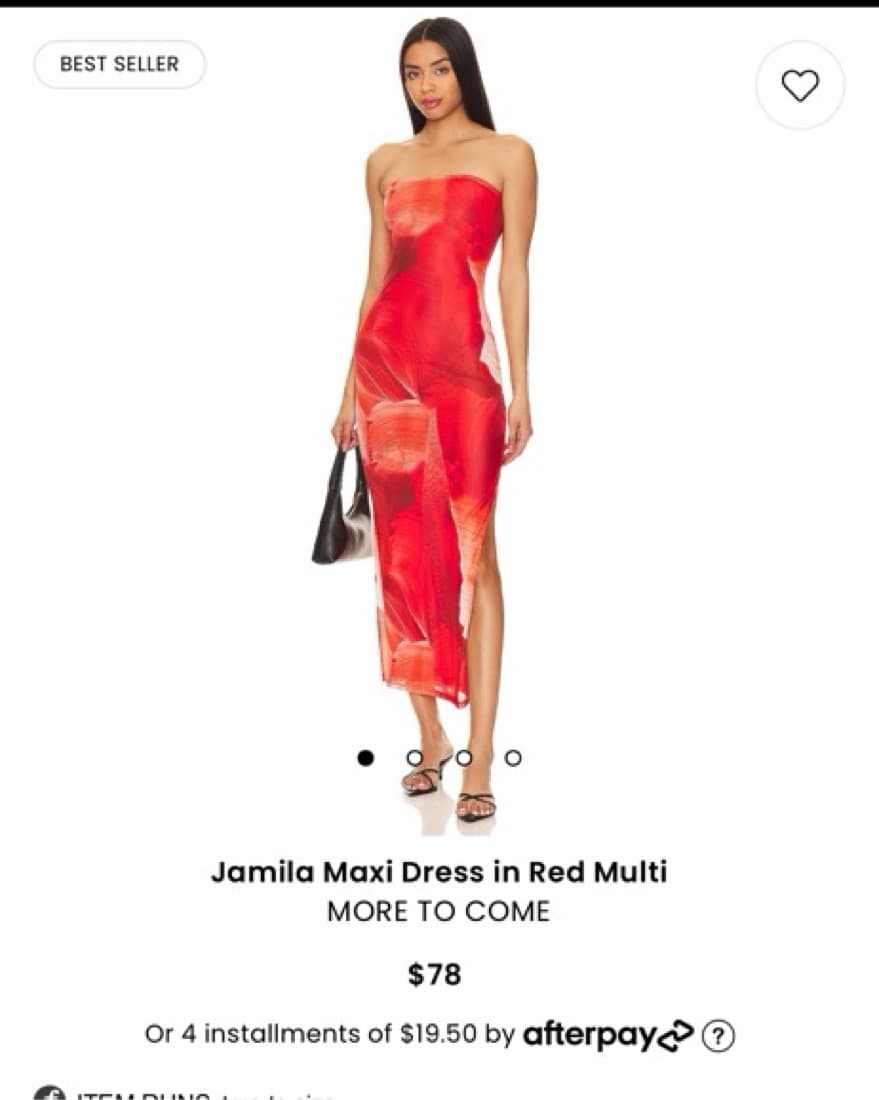 Revolve - More To Come Red Dress - Image 1