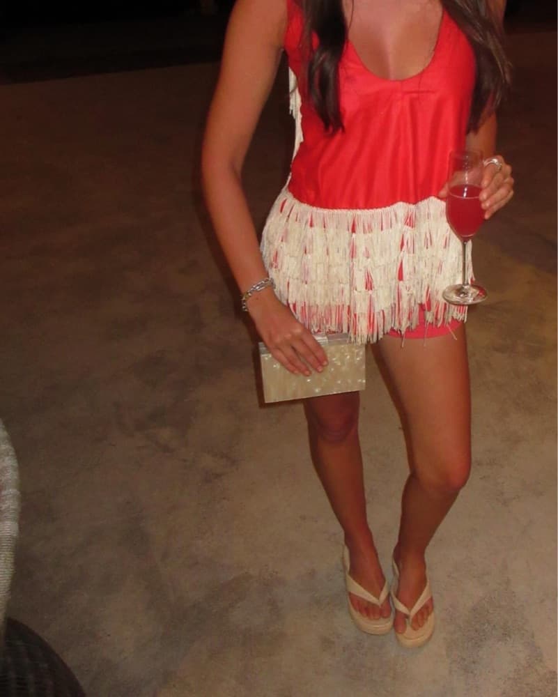 Vintage Fringe Top - Image 1