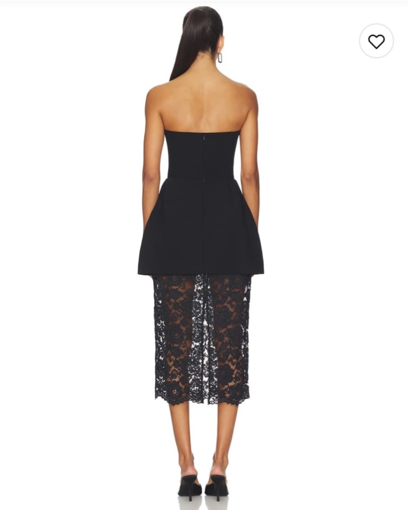 Amanda Uprichard Lace Jada Dress - Image 2