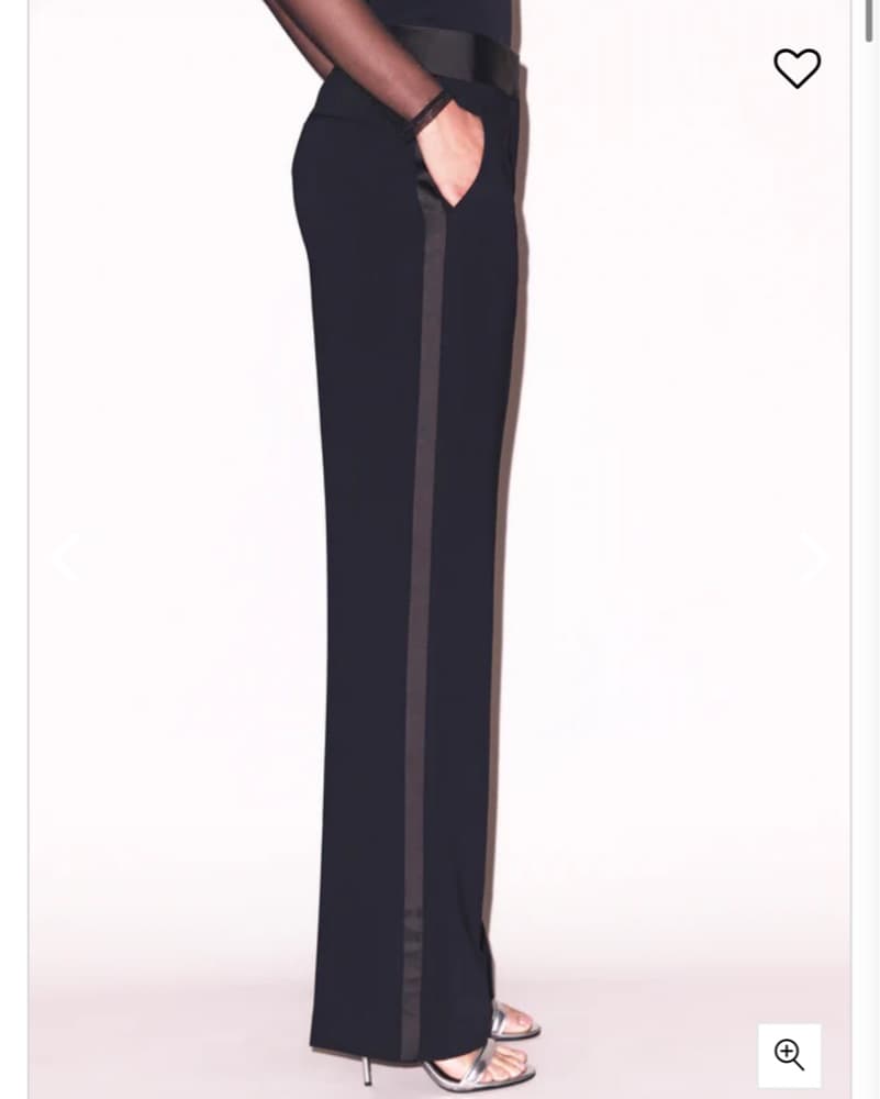 Fleur Du Mal Black Tuxedo Pant  - Image 2