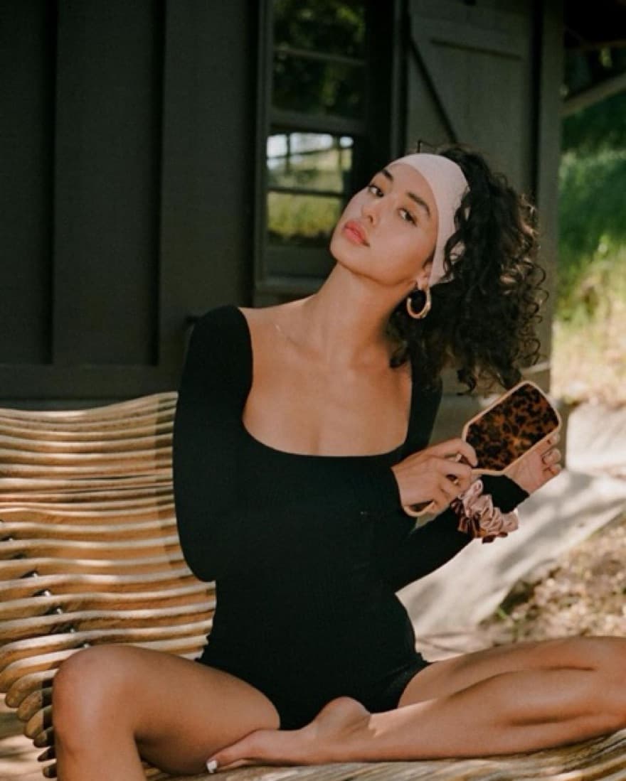 Are You Am I Black Body Suit - Image 1