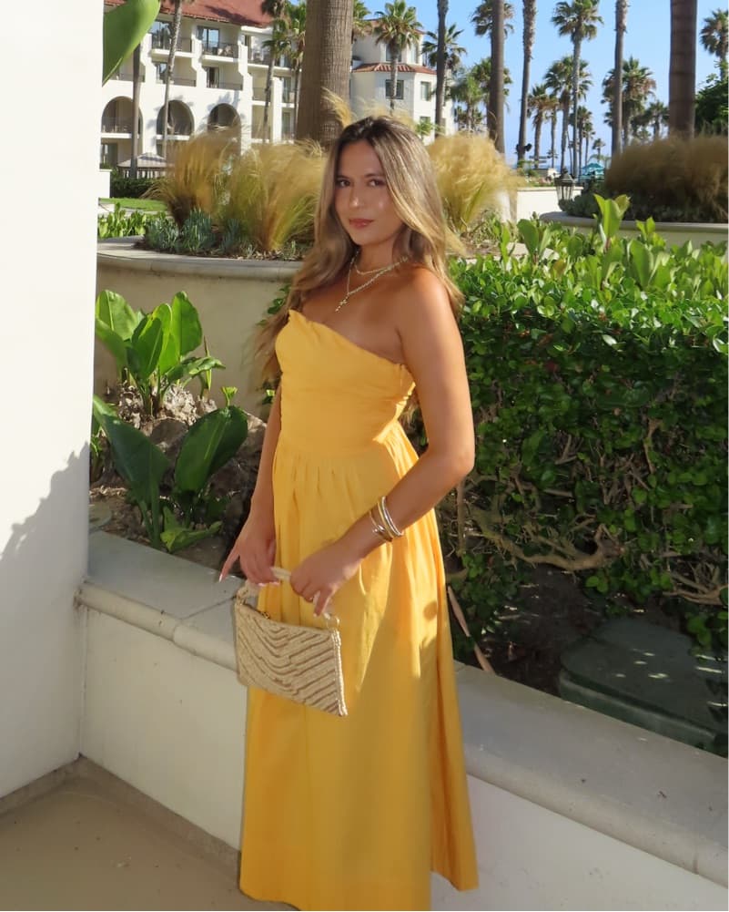 Yellow Maxi Dress - Image 1