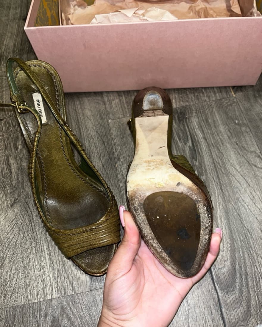 Miu Miu Buffalo heels - Image 4
