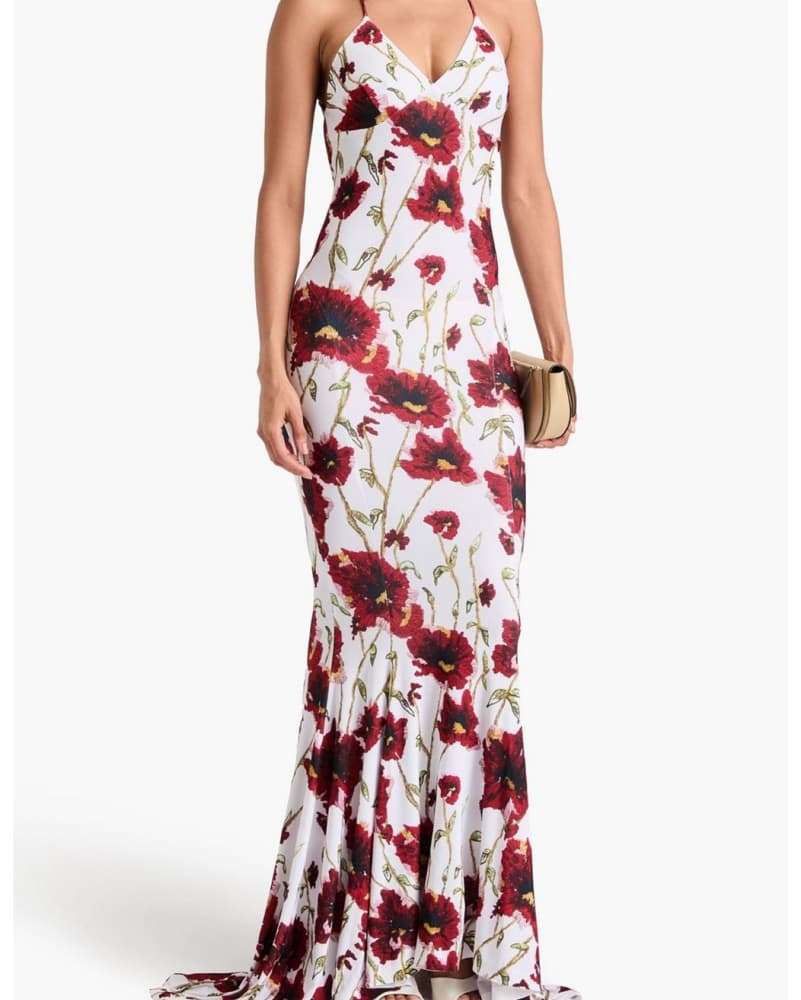 Vibrant Floral Maxi Dress - Image 2