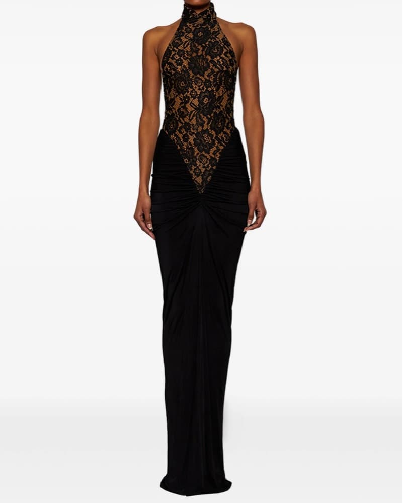CASS GOWN IN DERRIÈRE NOIR - Image 6