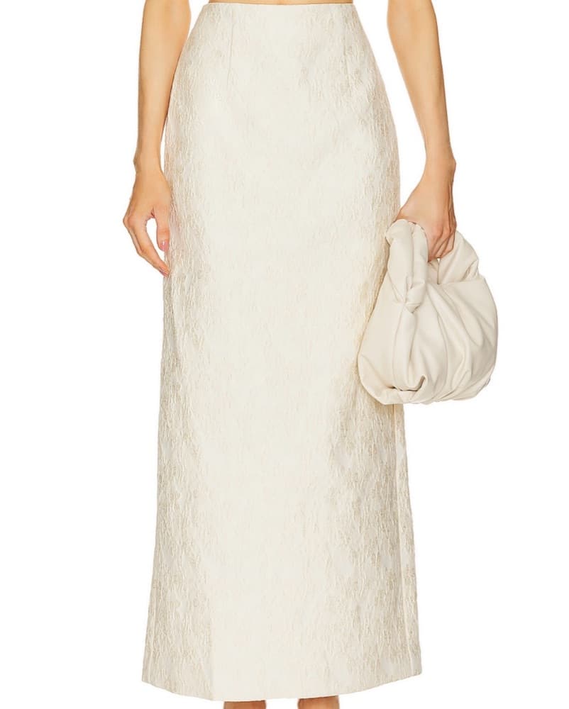 Clea Morgan Skirt In Cream - Image 1