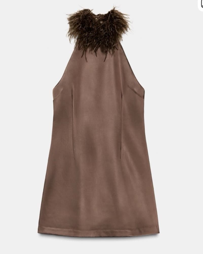 Zara Satin Dress    - Image 3