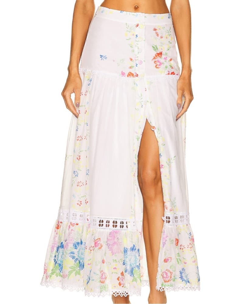 Charo Ruiz Floral Skirt Set - Image 3