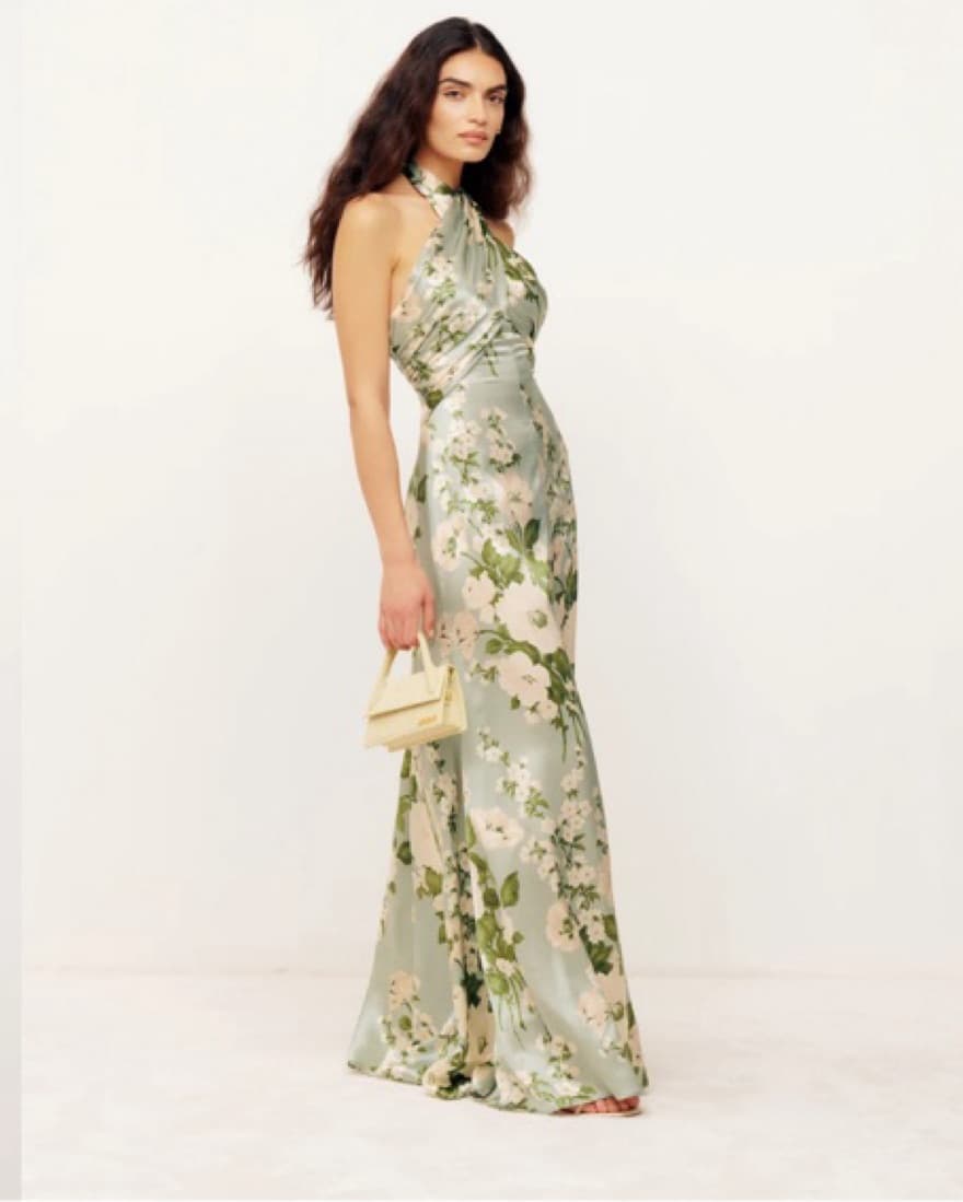 Reformation - Veria Silk Dress - Image 3