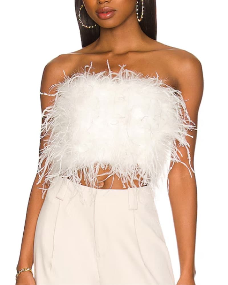 White Zenia Top - Image 1