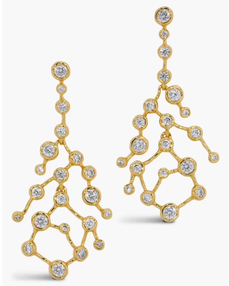AB Asterales Celestial Drop Earrings - Image 1
