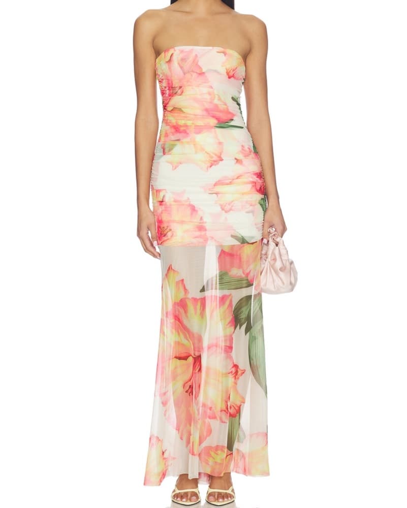 Floral Maxi Dress Amanda Uprichard - Image 1