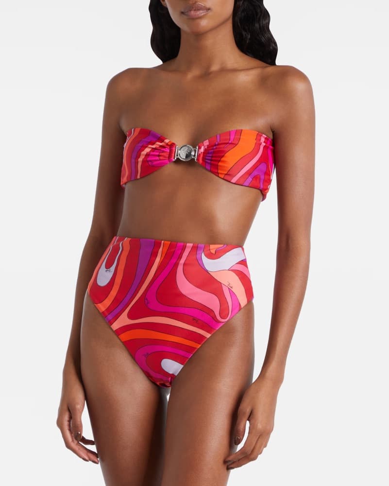 Pucci Marmo Strapless Top - Image 2