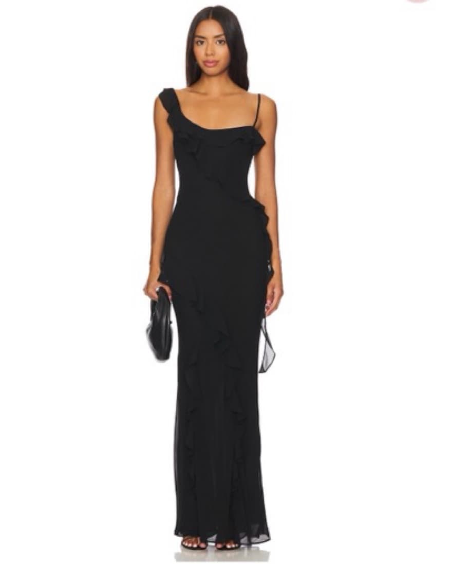 Revolve Majorelle Black Gown - Image 4