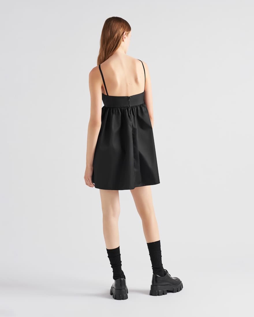 Prada Re Nylon Babydoll Mini Dress - Image 2