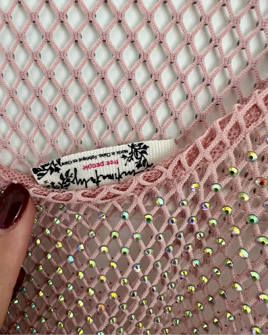 Free People Mesh Shirt - Image 2