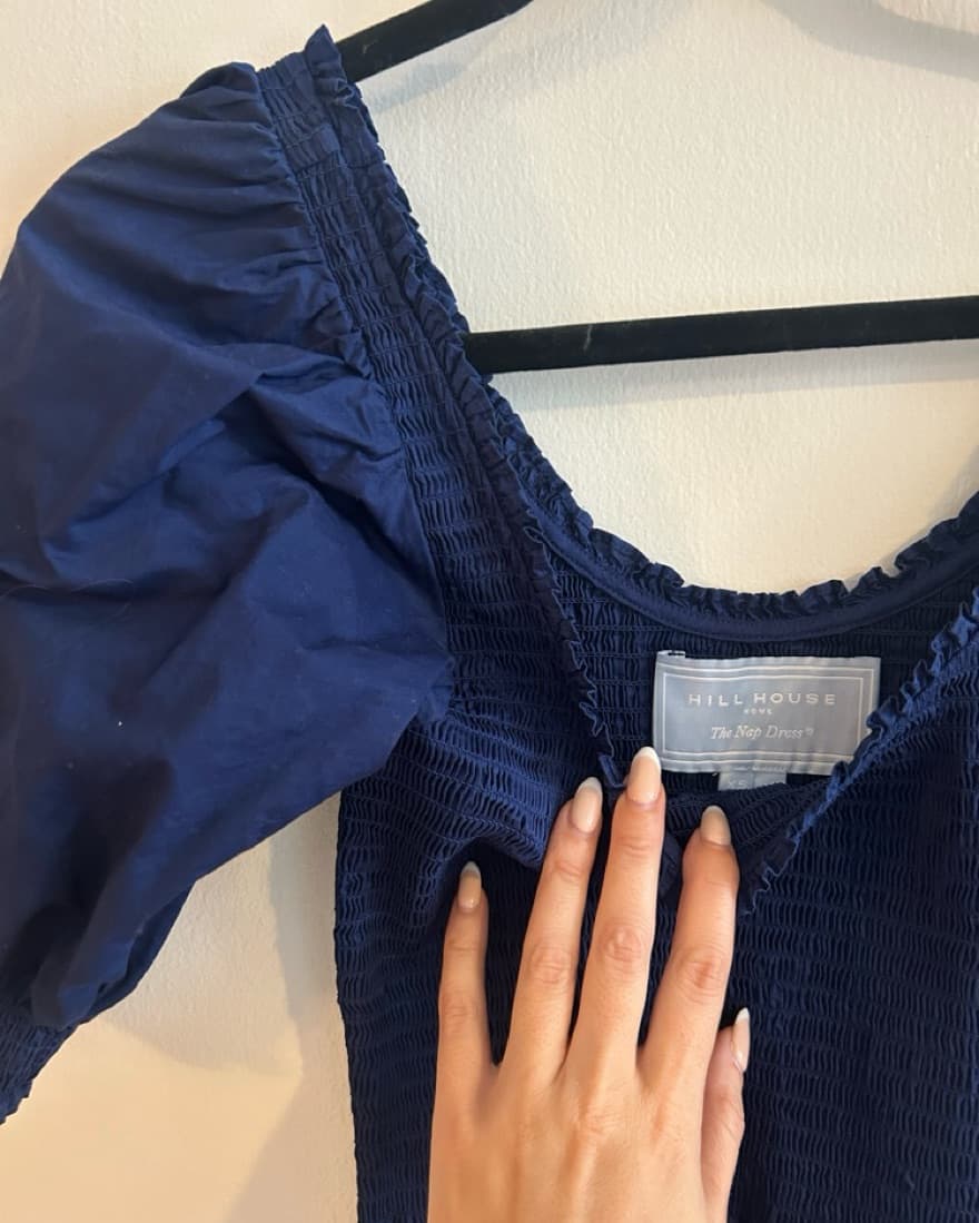 Navy Nap Dress - Image 2