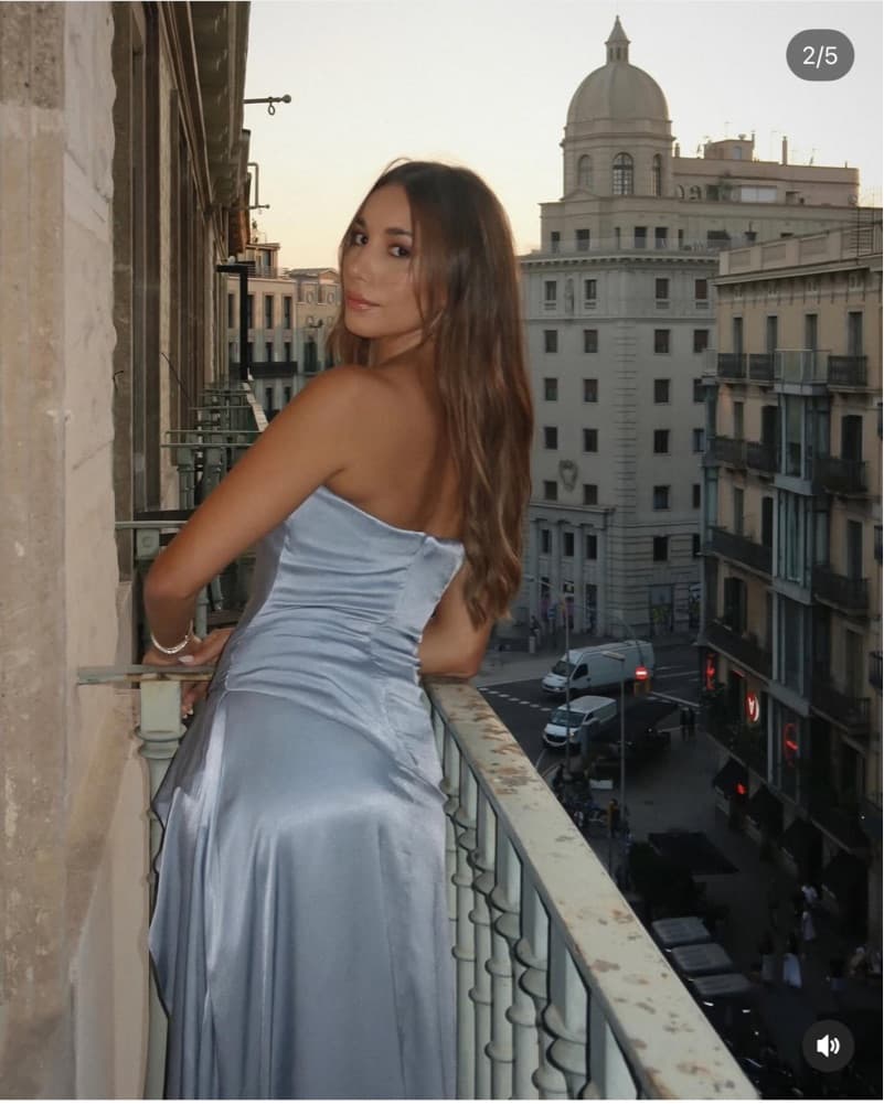 Elegant Satin Midi Dress - Image 5