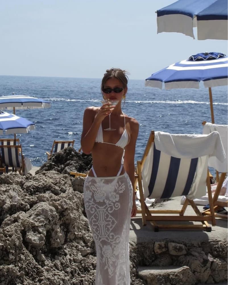 With Jean Saint Midi Skirt  - Image 1