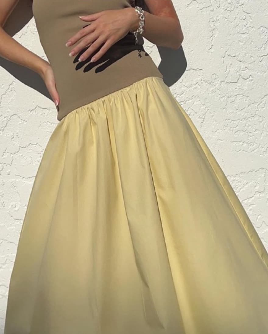 WeWoreWhat Ribbed Midi Dress XXS - Image 4