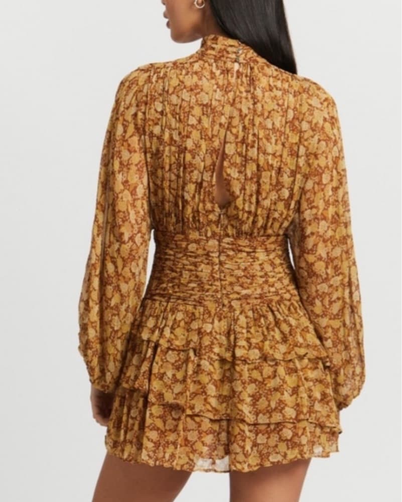 Shona Joy Ruched Mini Dress - Image 2