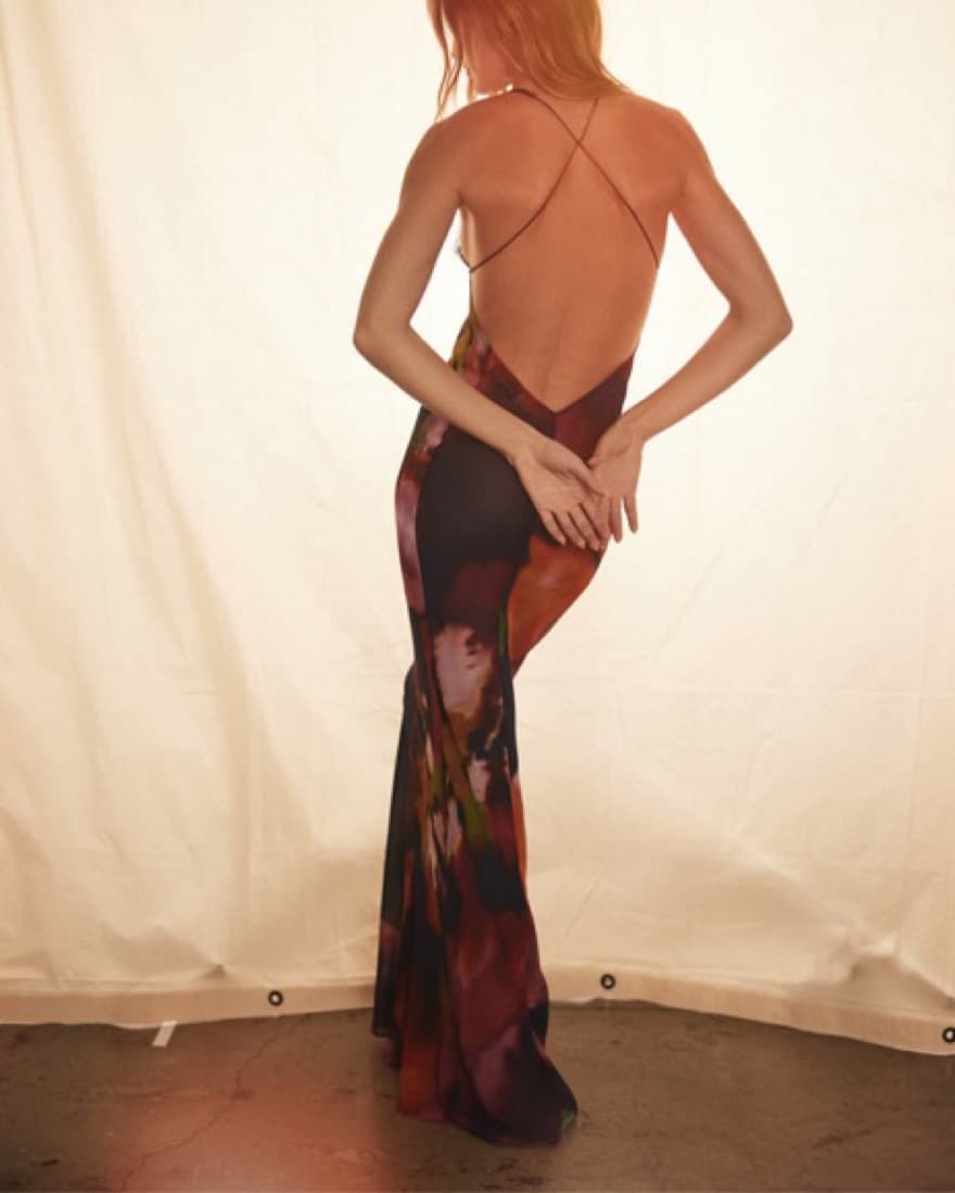 Rat & Boa Paola Foral Slip Dress - Image 3
