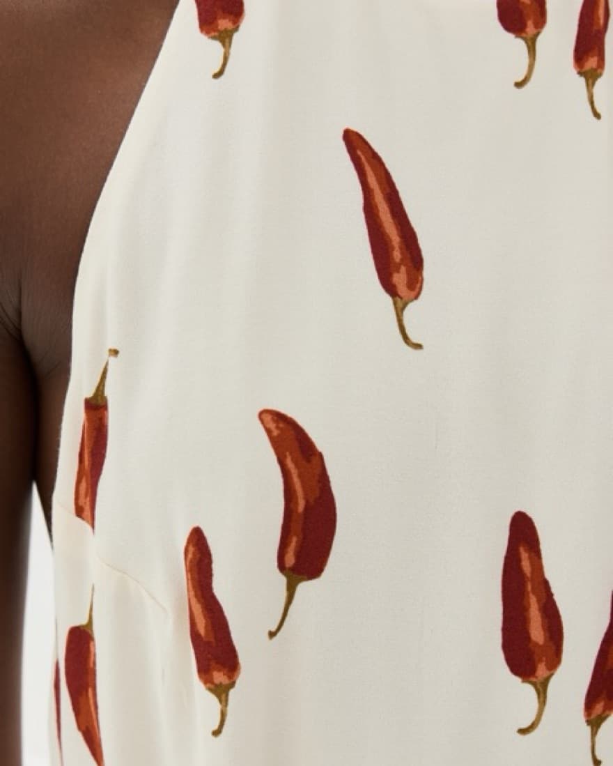 Reformation Avielle Dress - Pepper - Image 6