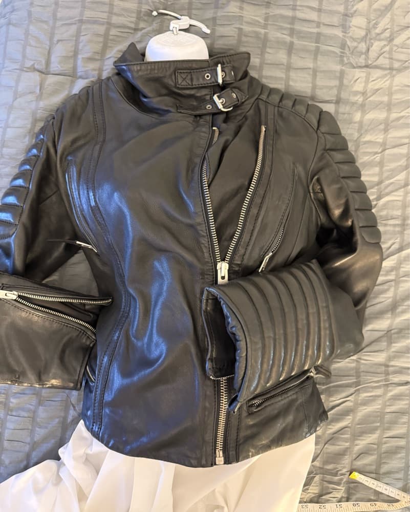 AllSaints Leather biker Jacket - Image 1
