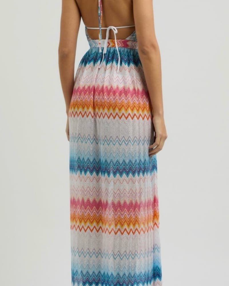 Missoni Zig Zag Lame Cover Up Dress - Image 4