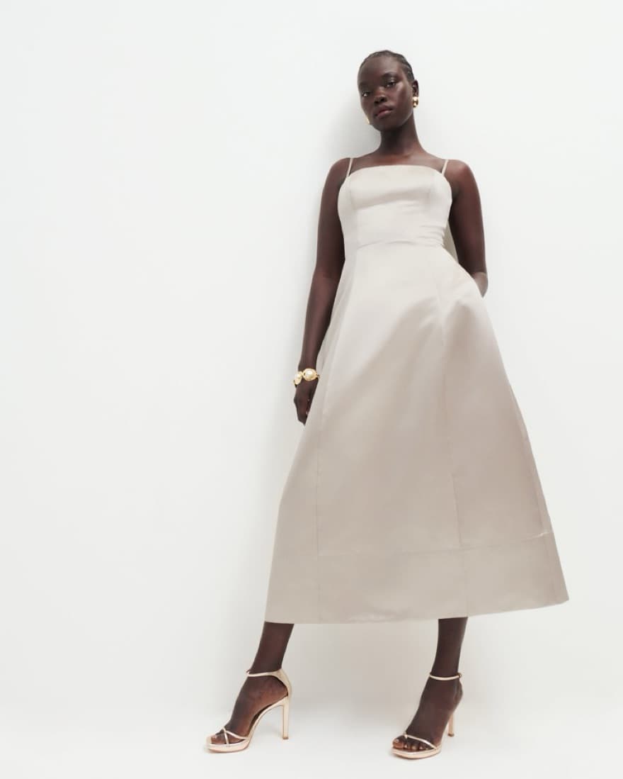 Reformation Champagne Dress Size 8 - Image 5