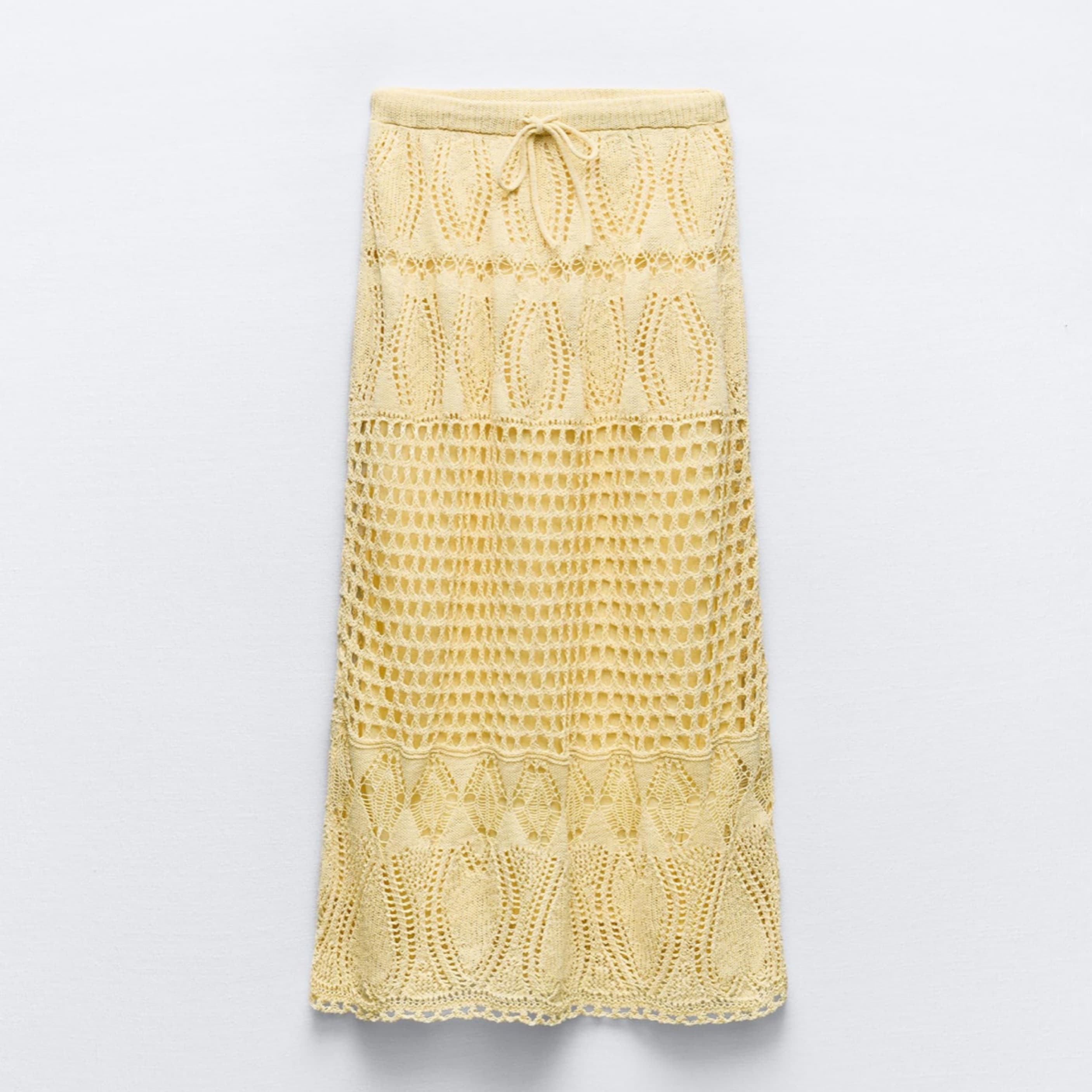 Yellow Knit Skirt Set - Image 5