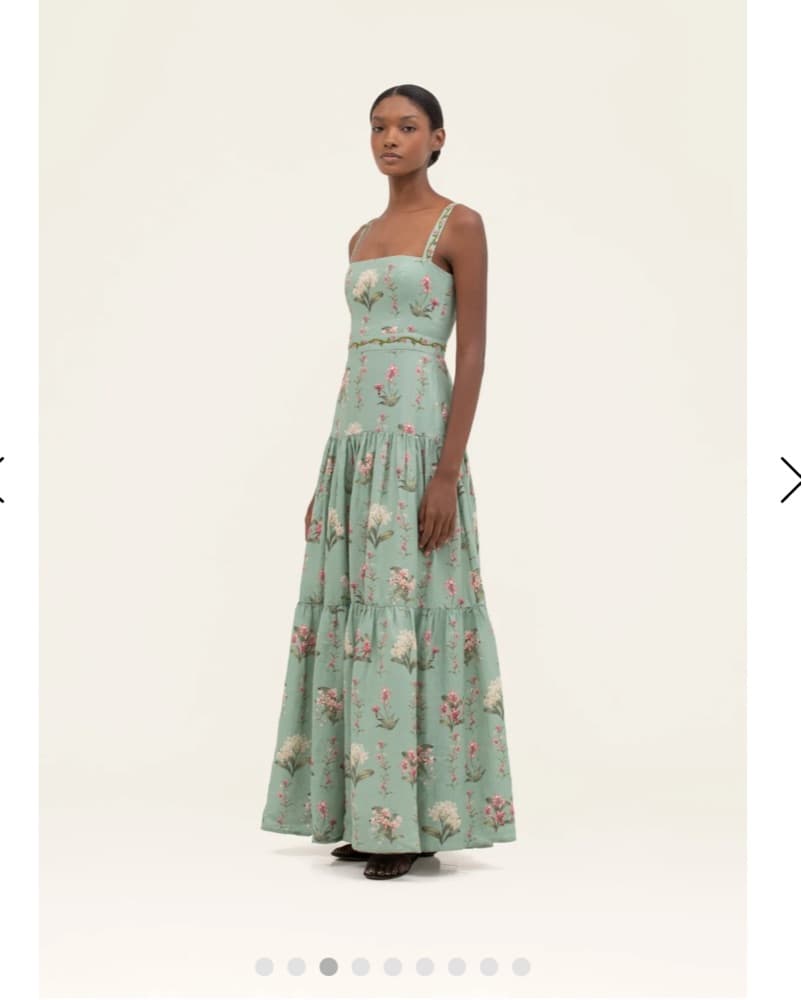 Agua Bendita Lima Maxi Dress - Image 4