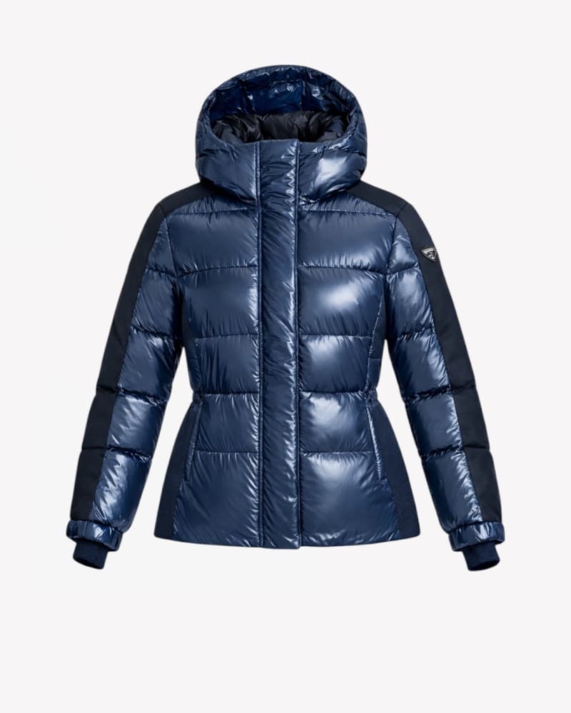 $950 Prada Blue Puffer Jacket - Image 1