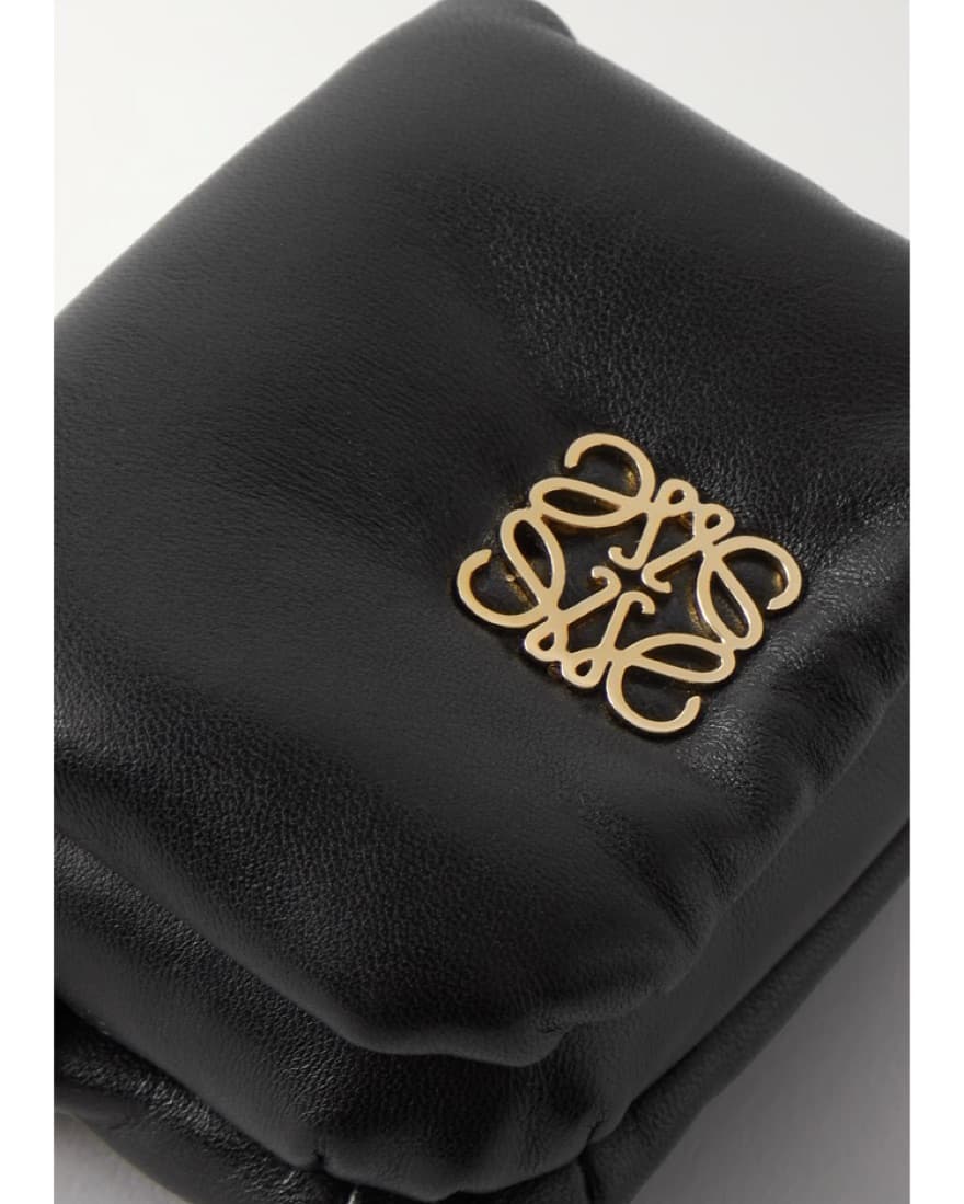 Loewe Puffer Goya Black Leather Charm - Image 4