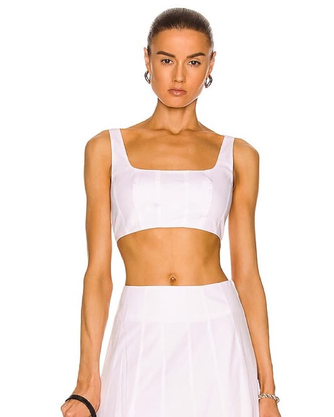 STAUD Wells White Two Piece Set - Image 5