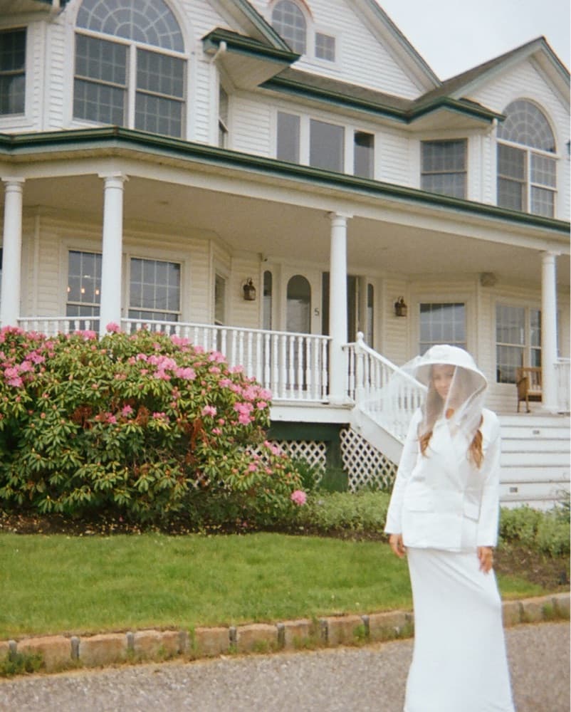 Vintage Bridal Sun Hat With Veil - Image 1