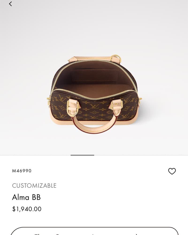 Iconic Louis Vuitton Alma BB Satchel - Image 3