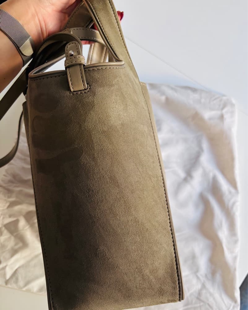 Stylish Stella McCartney Faux Suede Tote Bag - Image 4