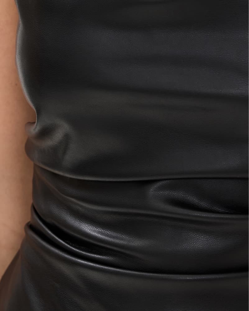 Simkhai Leather Shift Top - Image 5