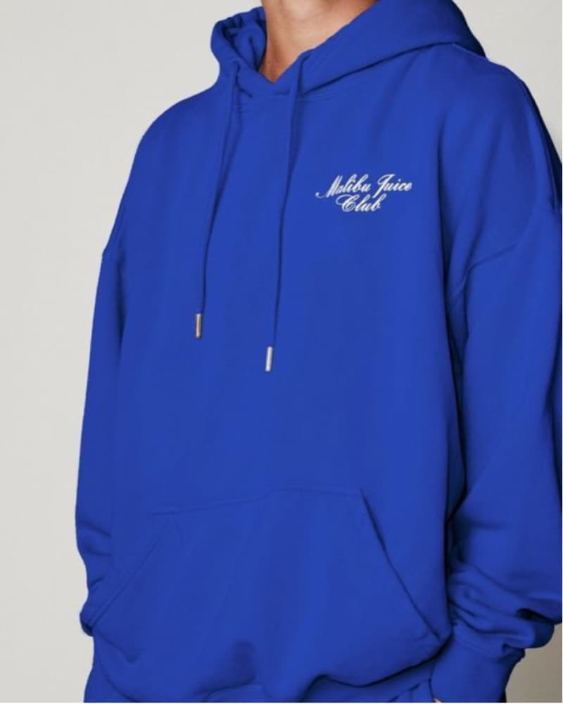 Blue Malibu Juice Club Hoodie - Image 3