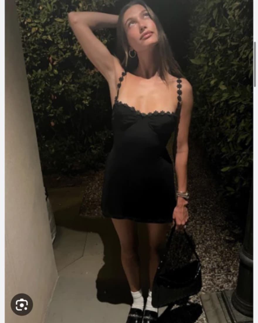 Mirror Palais Black Daisy Dress - Image 1