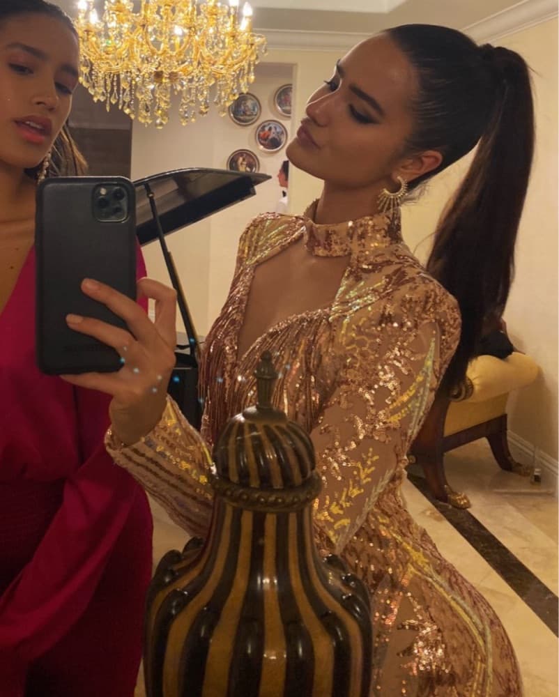 Sequin Mini Dress - Image 2