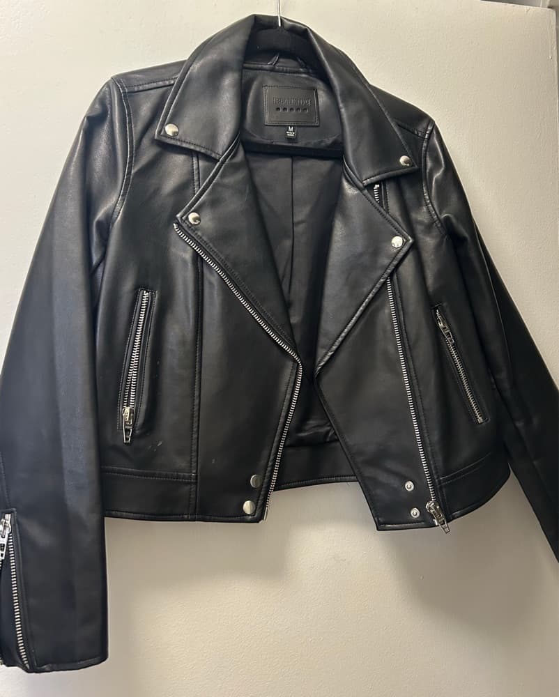 Black Blank NYC Leather Jacket - Image 2