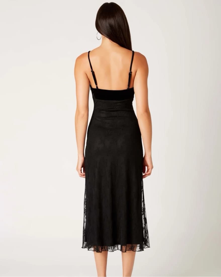 Black Wedding Guest Dress - Image 3