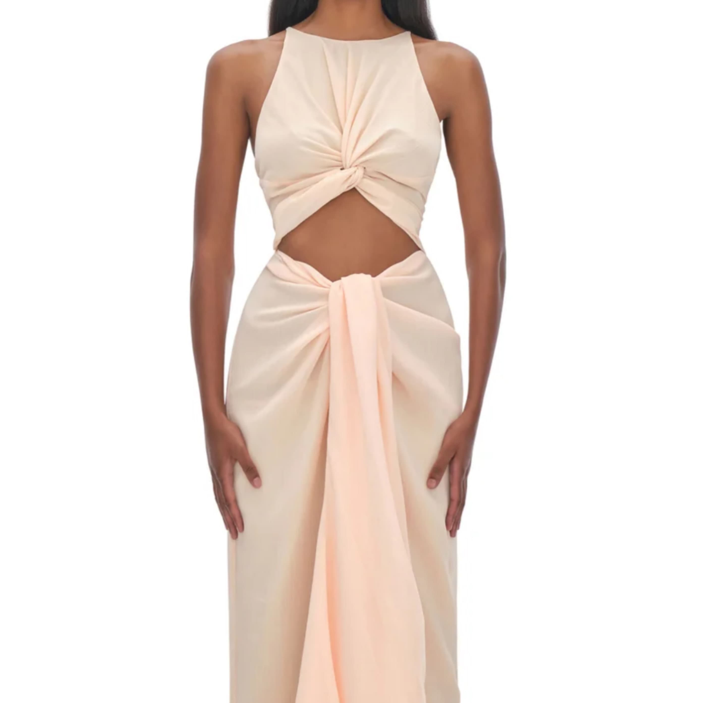 Aminata Champagne Jumpsuit - Image 1