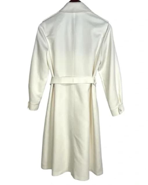 Elegant Trench Coat in Neutral Hue - Image 2