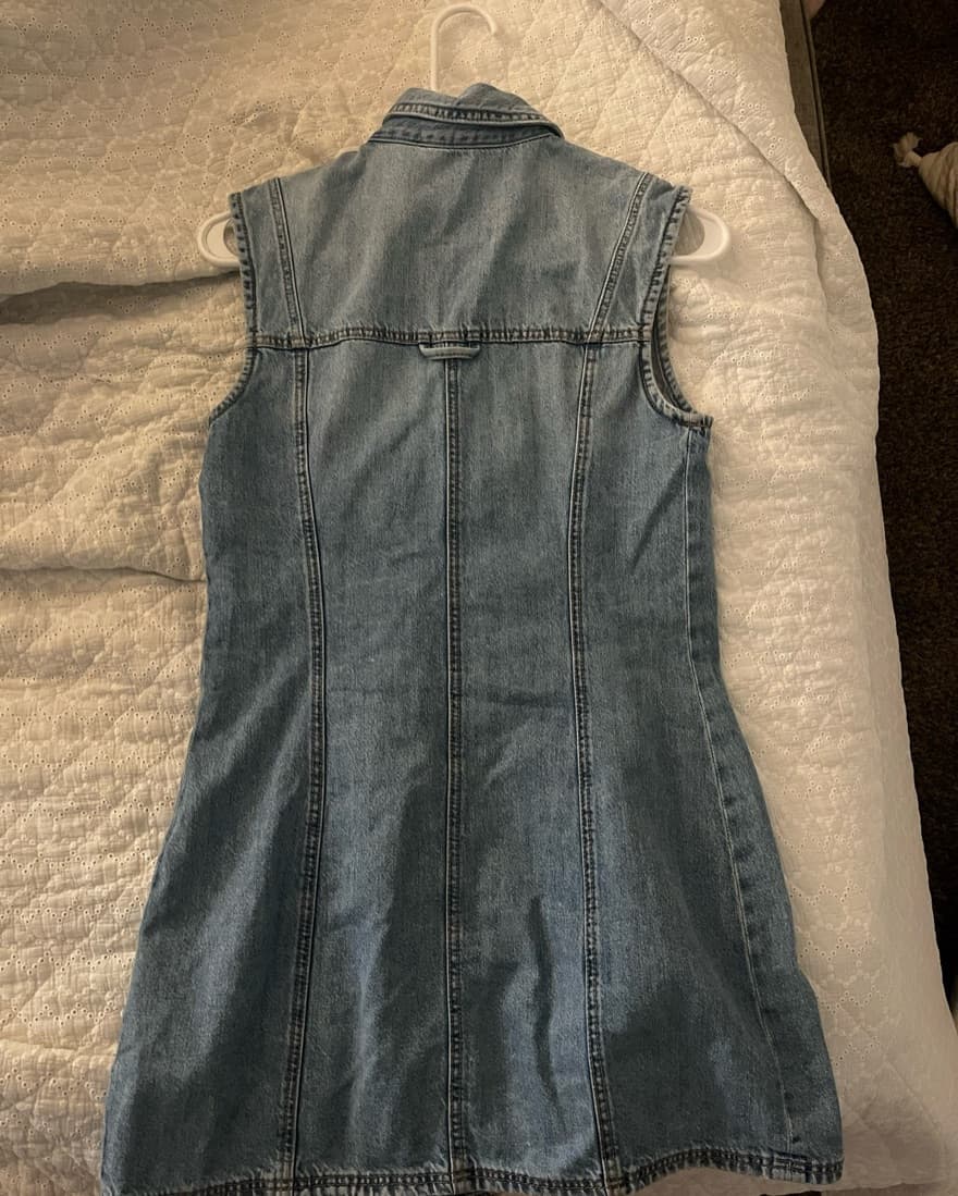 Zara Denim Dress  - Image 3